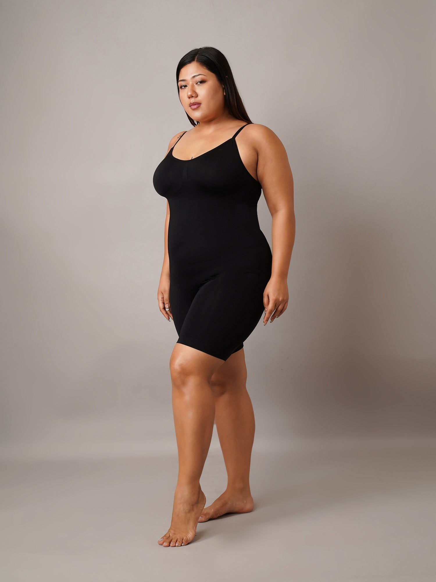 Body Shaper with Mid-Thigh Compression