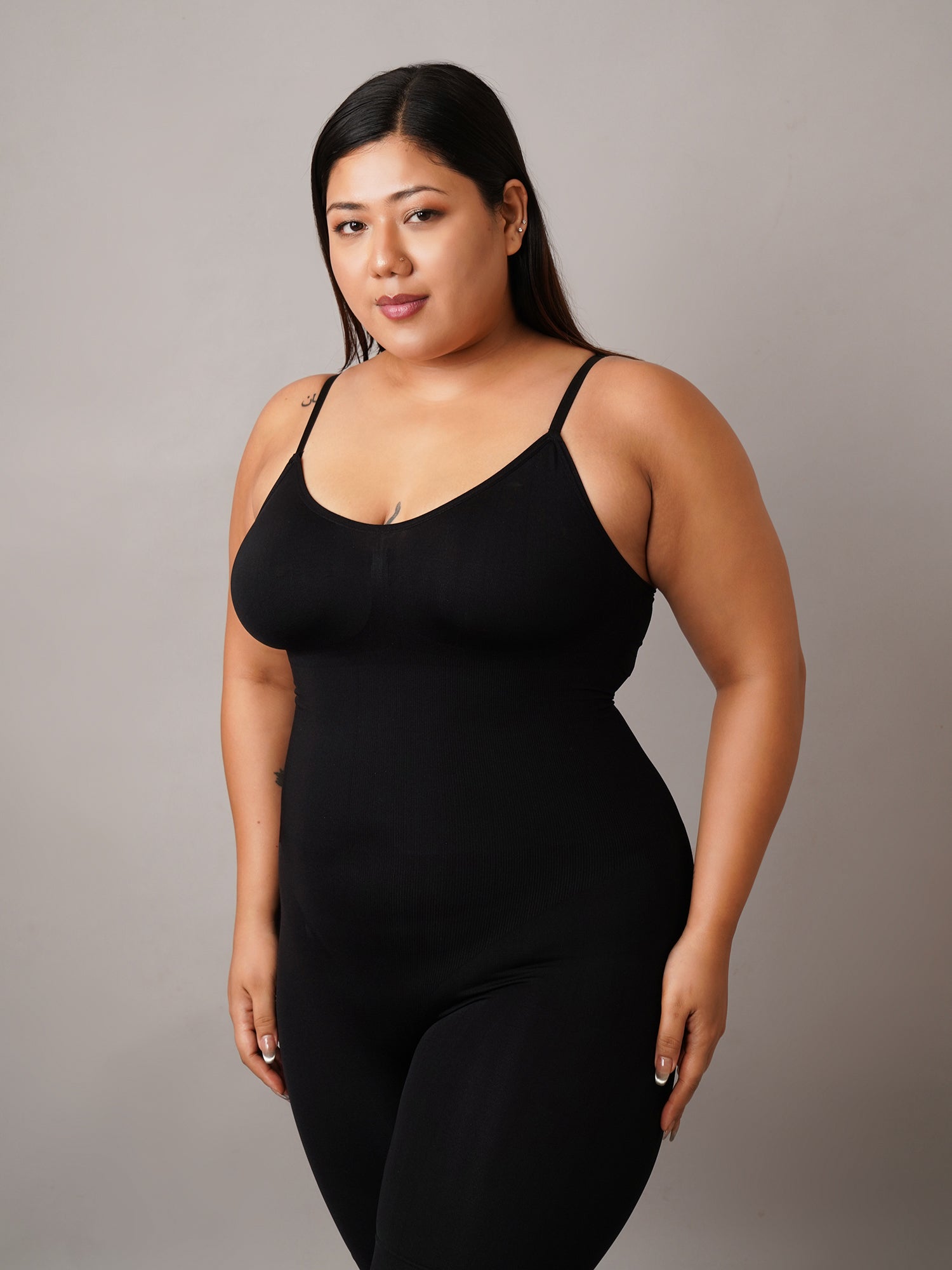 Body Shaper with Mid-Thigh Compression