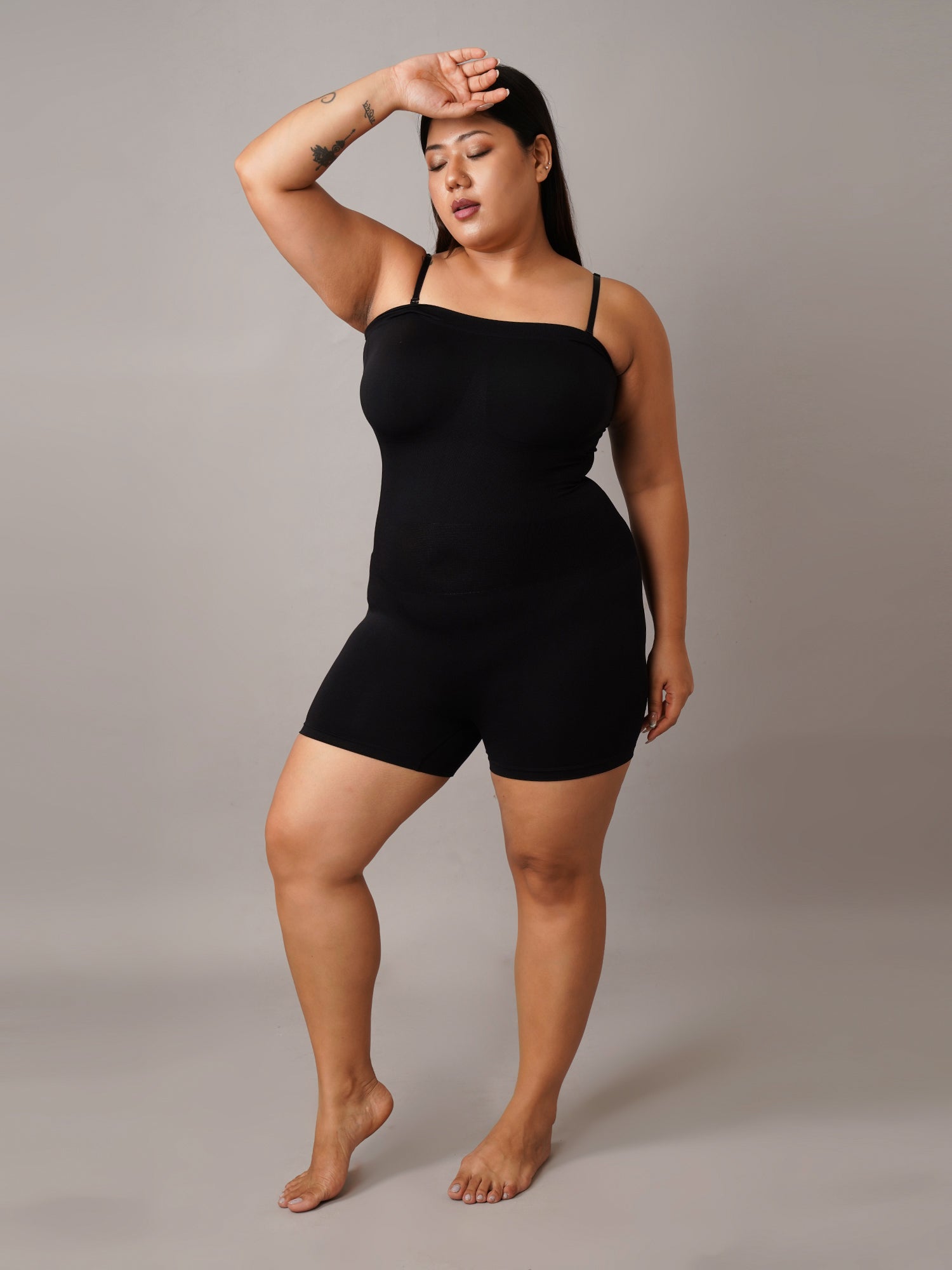 Strapless Smooth Band Mid-Thigh Bodyshaper