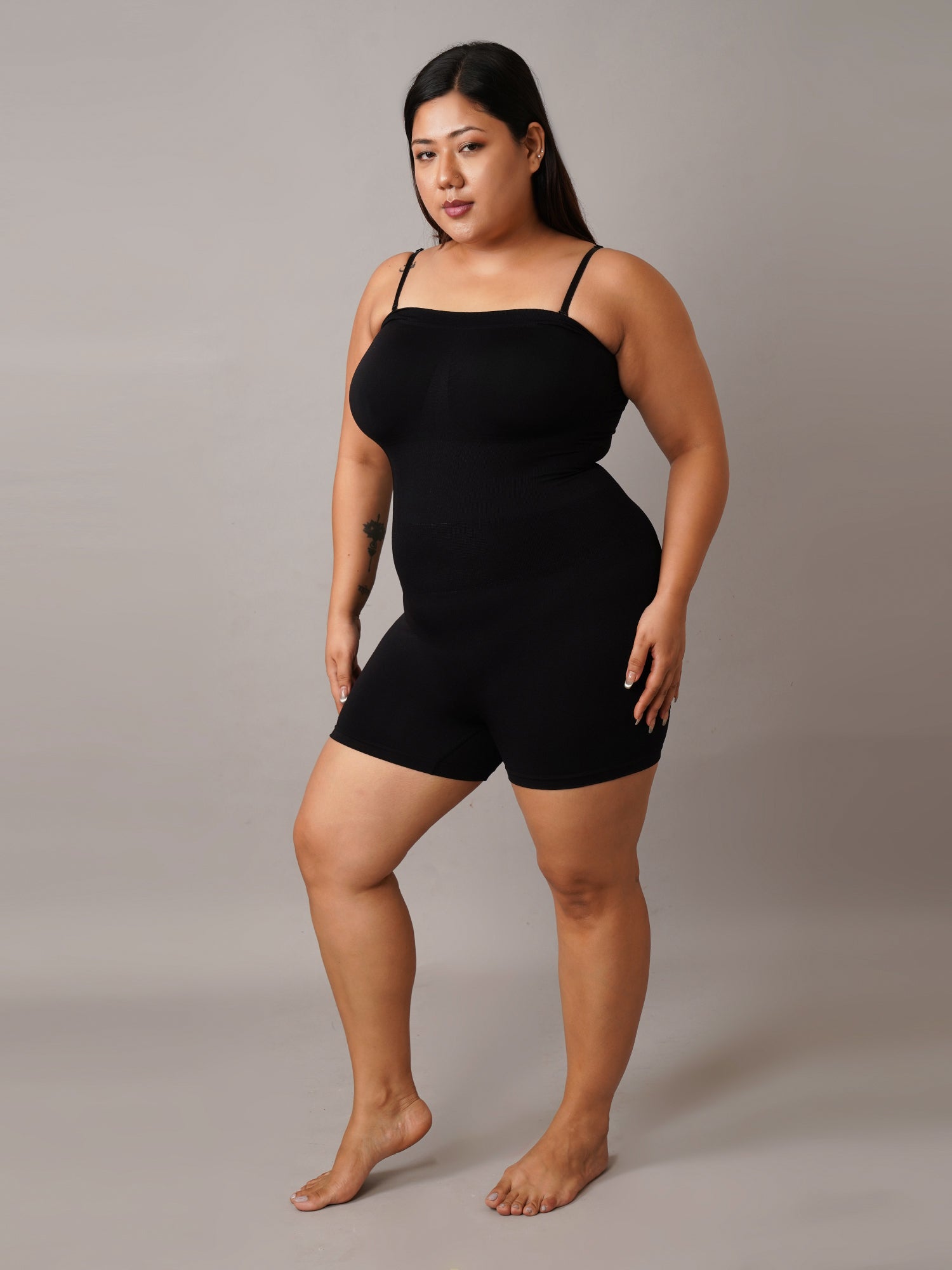 Strapless Smooth Band Mid-Thigh Bodyshaper