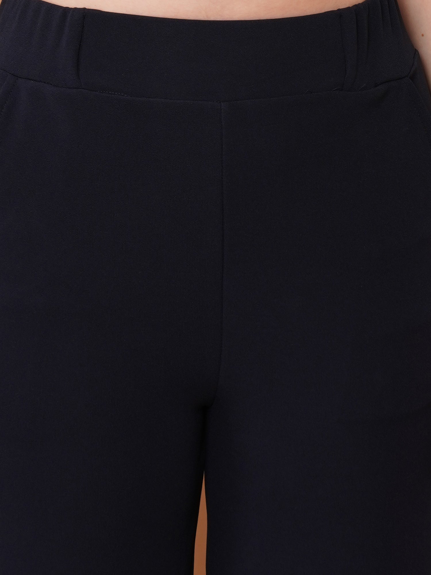 U&F Women Original Straight Fit High-Rise Parallel Trousers