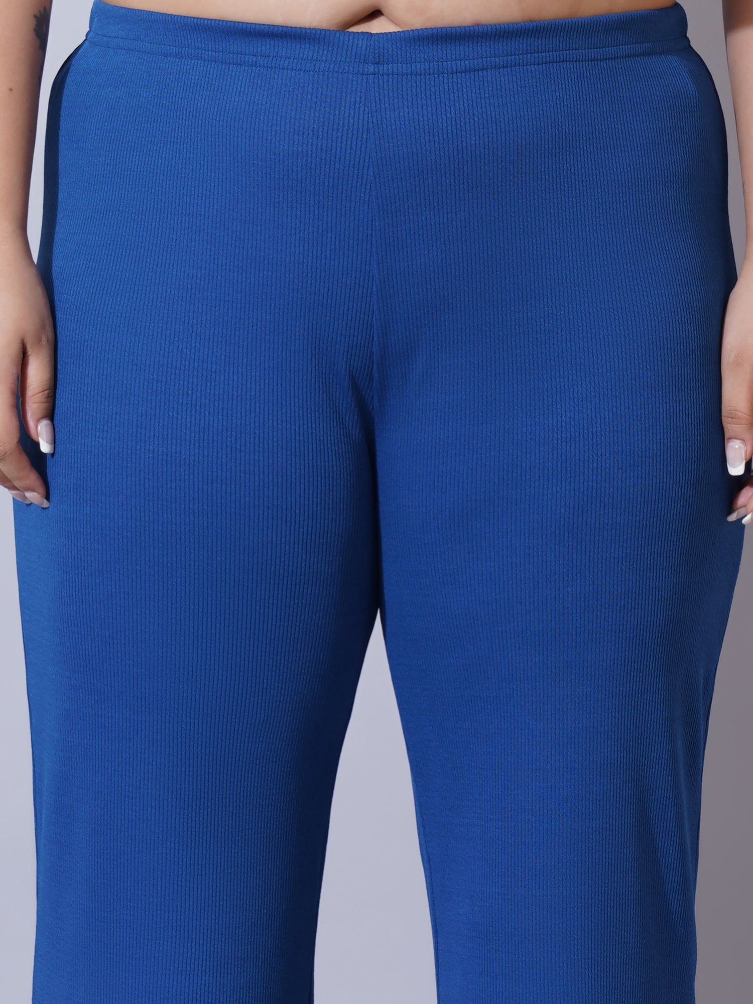 Women Plus Size Original Slim Fit Trousers