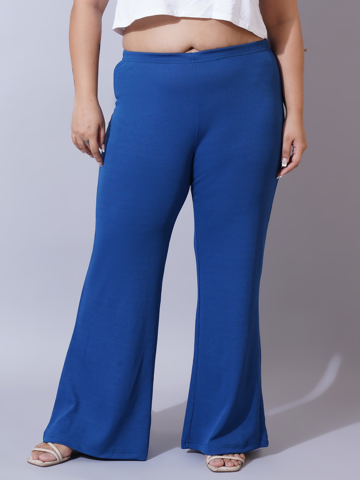 Women Plus Size Original Slim Fit Trousers
