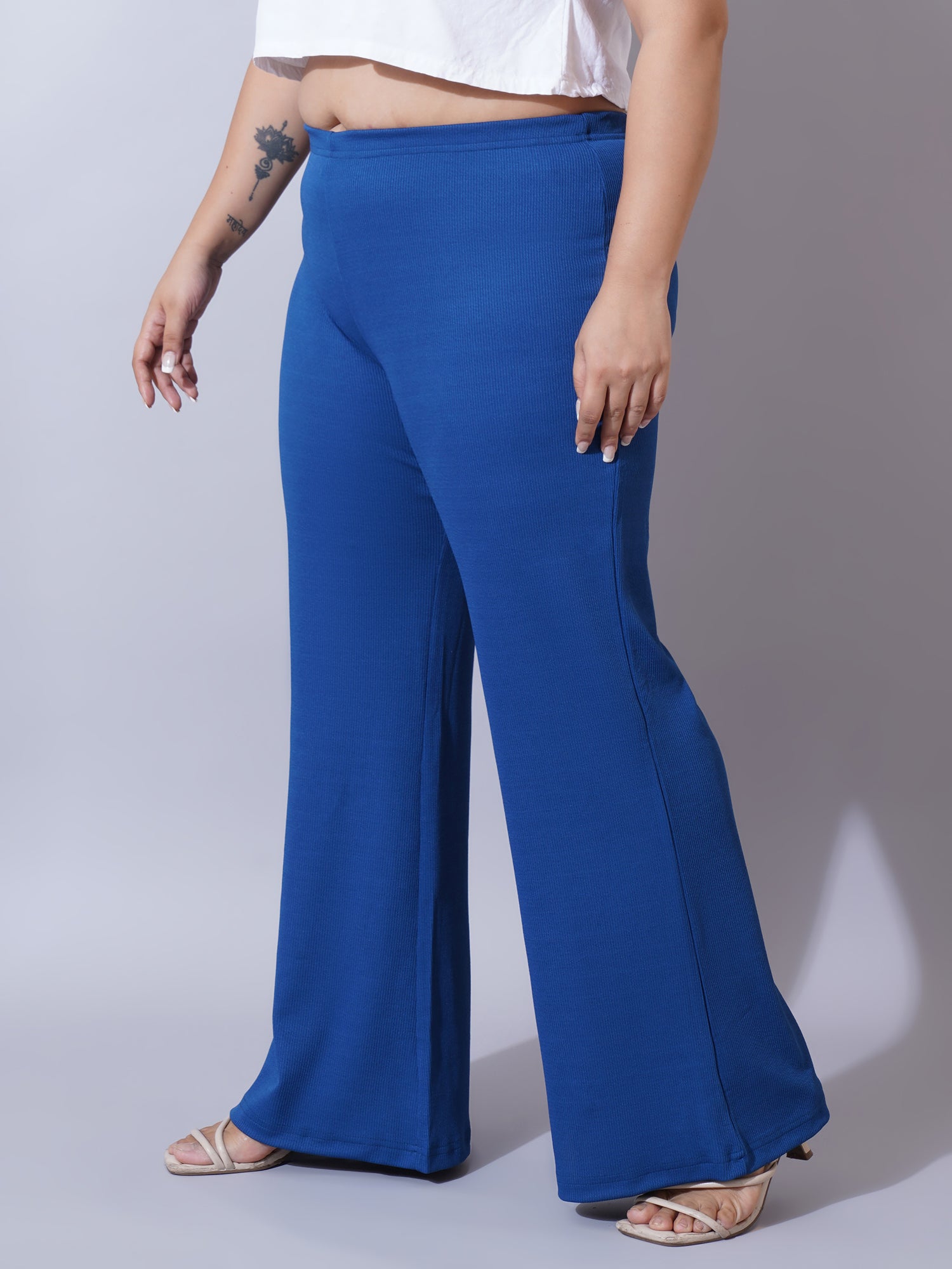 Women Plus Size Original Slim Fit Trousers