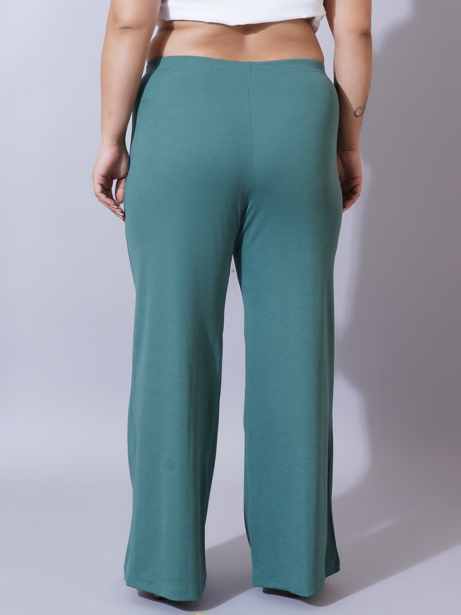 Women Plus Size Original Slim Fit Trousers