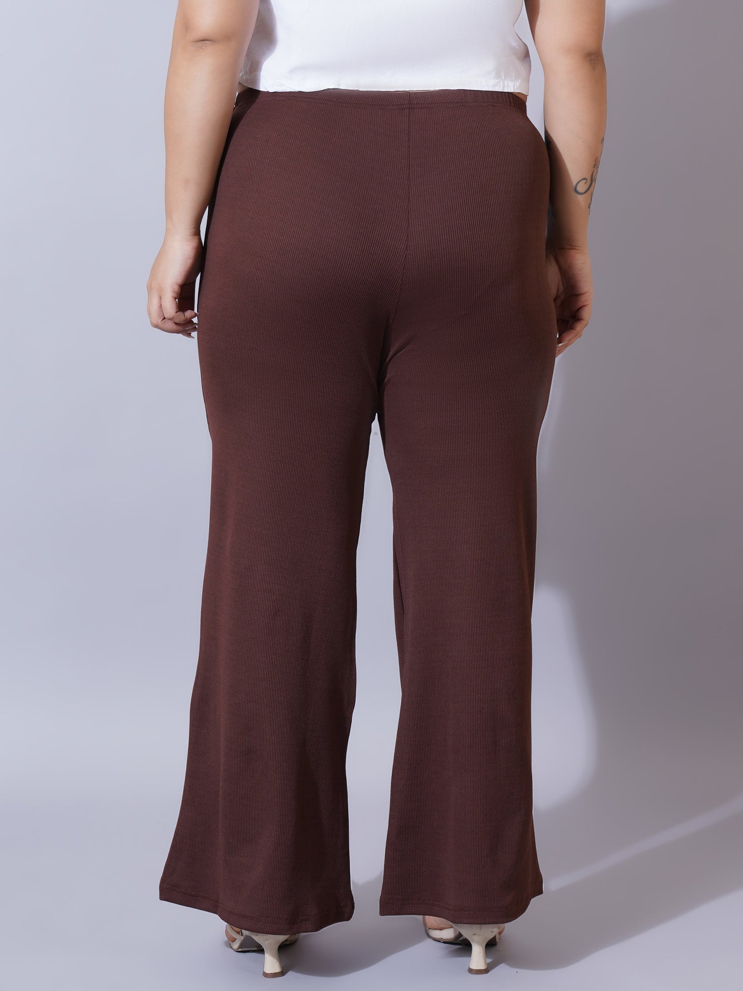 Women Plus Size Original Slim Fit Trousers