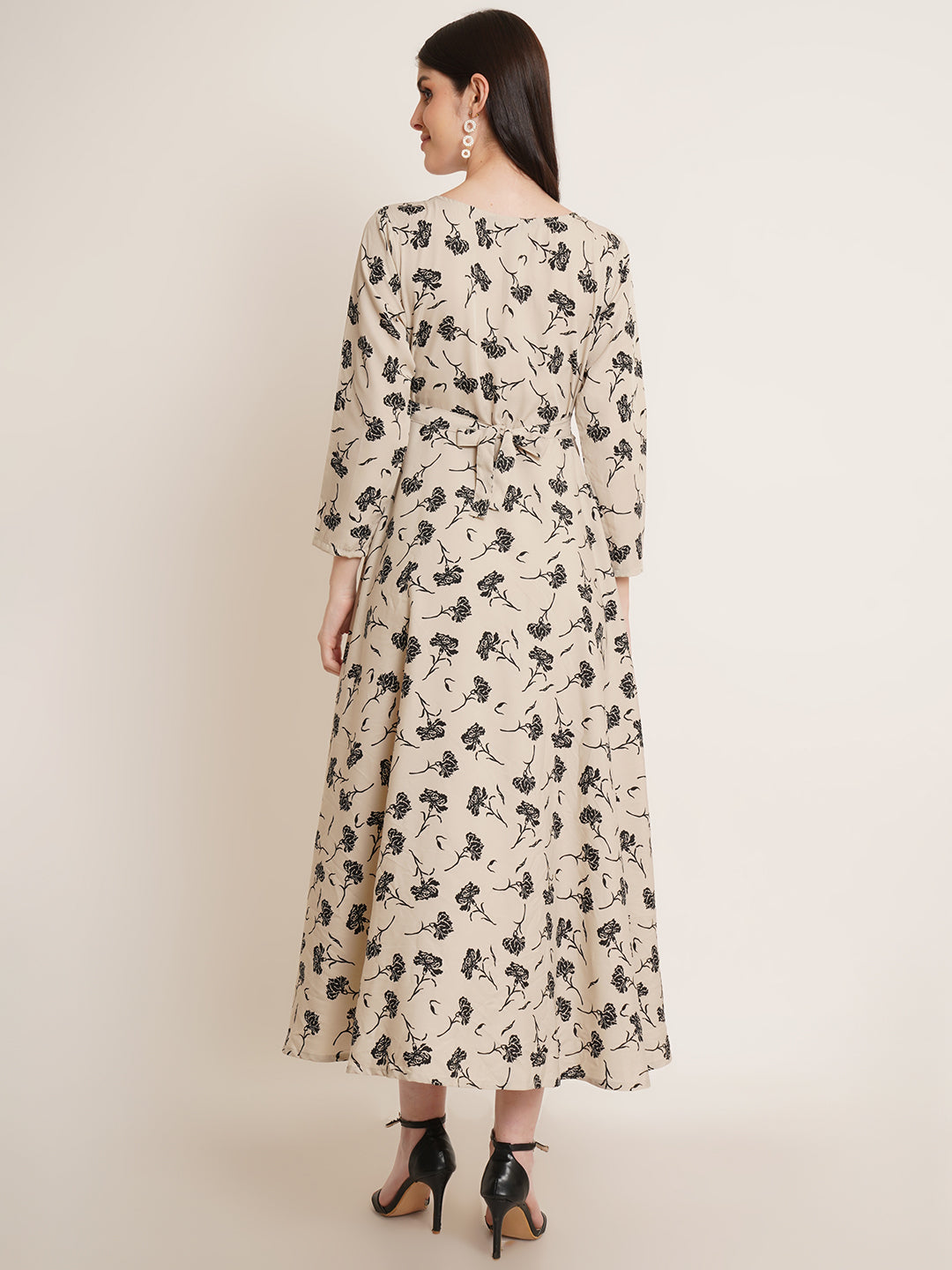 Women Floral Printed Maxi Dress