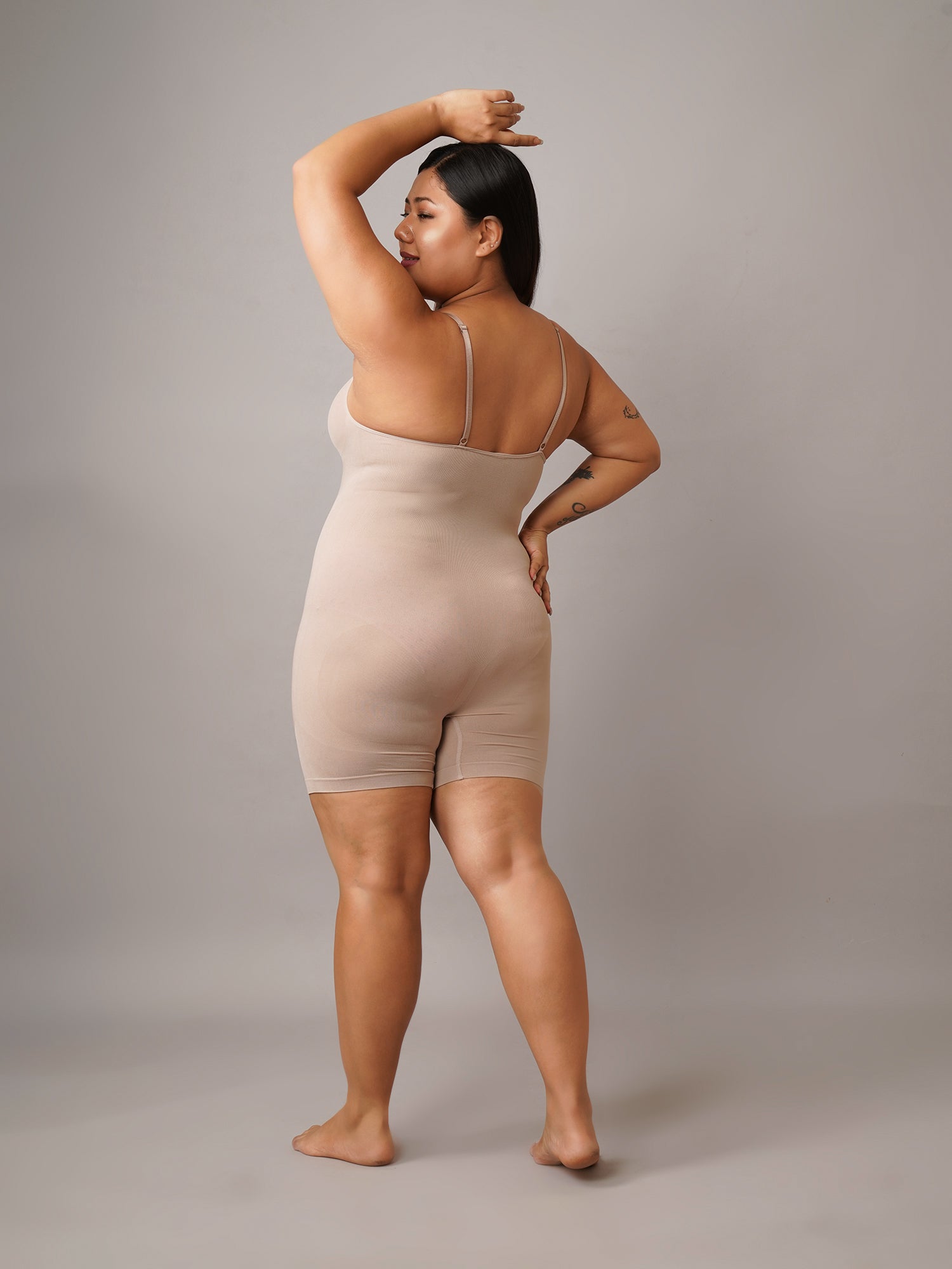 Body Shaper with Mid-Thigh Compression