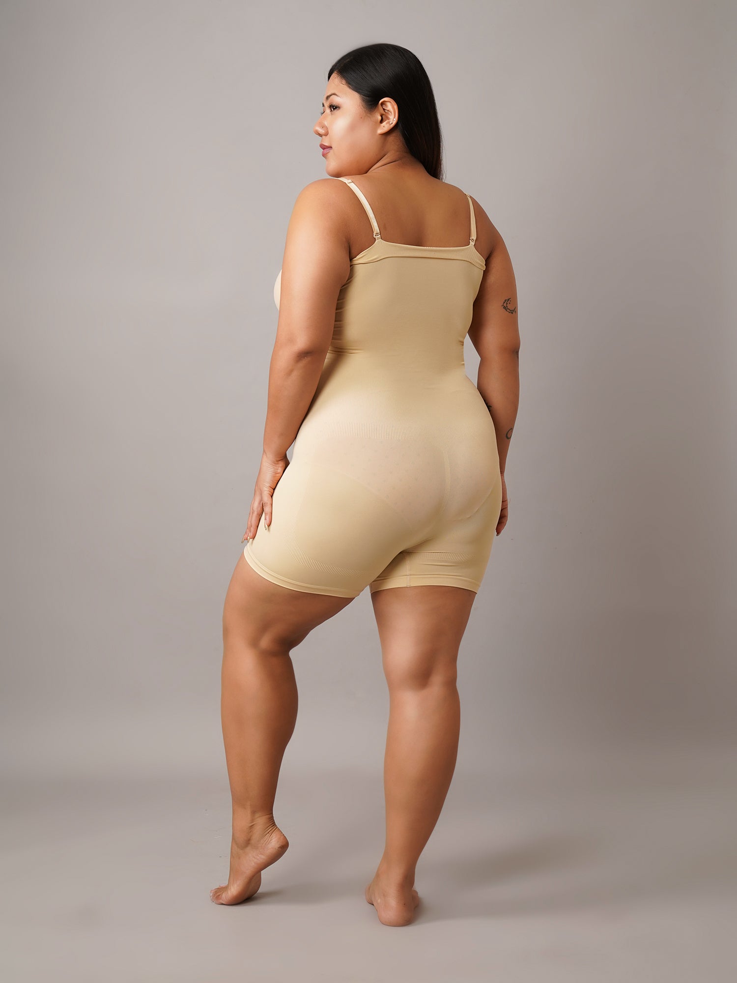 Strapless Smooth Band Mid-Thigh Bodyshaper