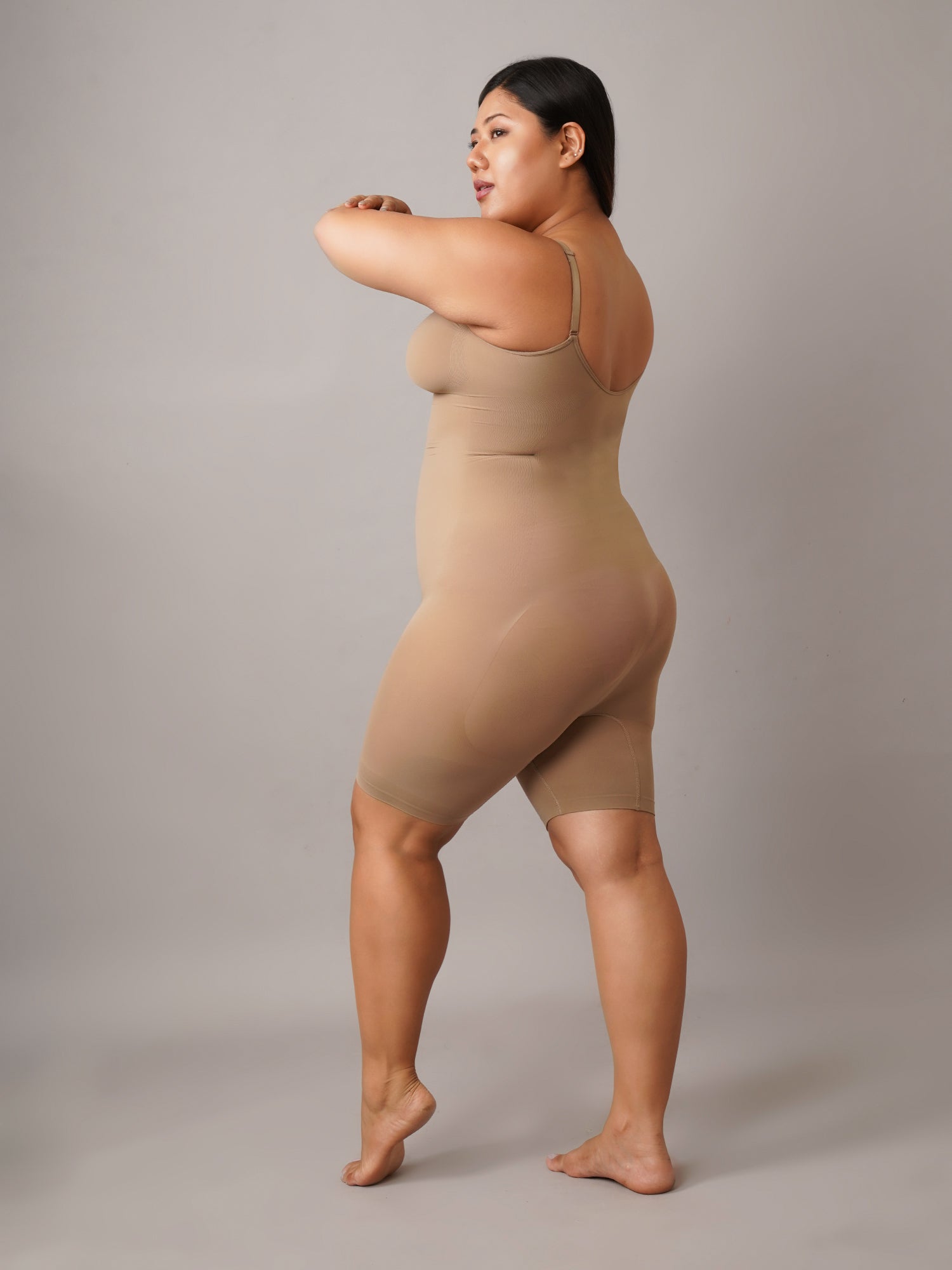 Body Shaper with Mid-Thigh Compression