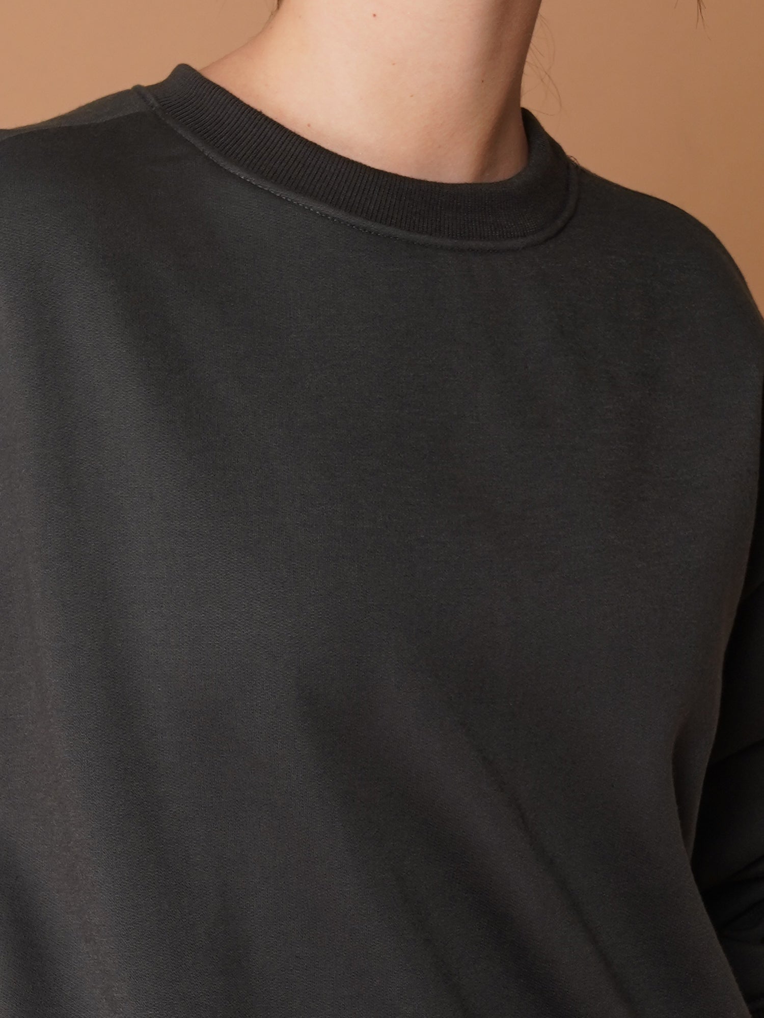 U&F Charcoal Grey Crew Neck Sweatshirt